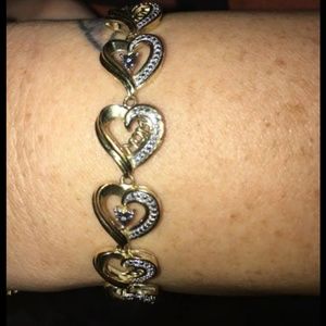 Love mom gold filled bracelet